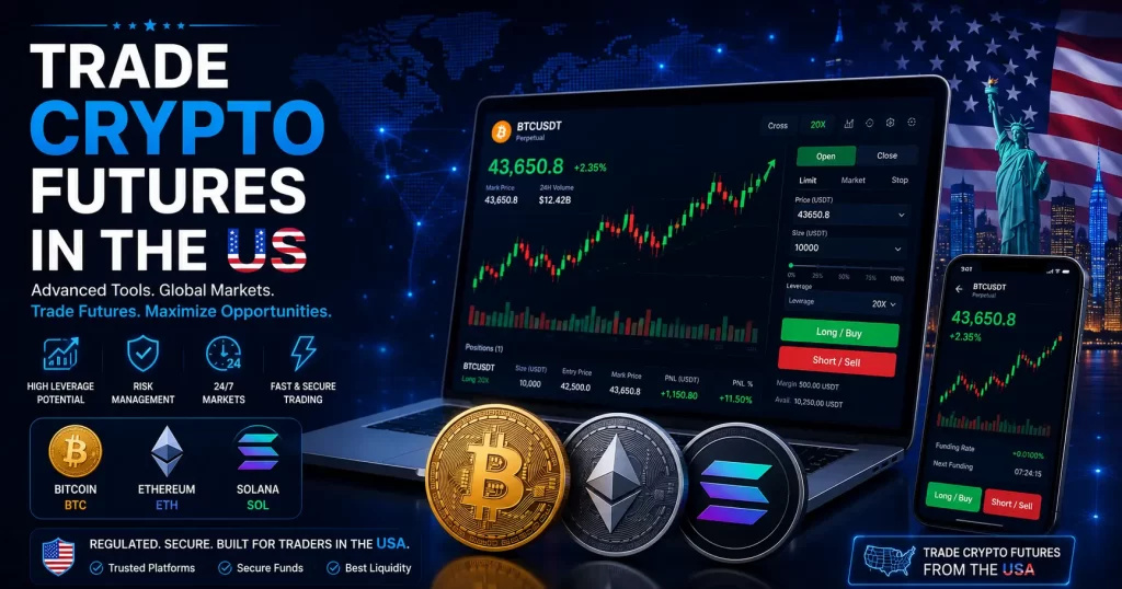 Trade Crypto Futures in US