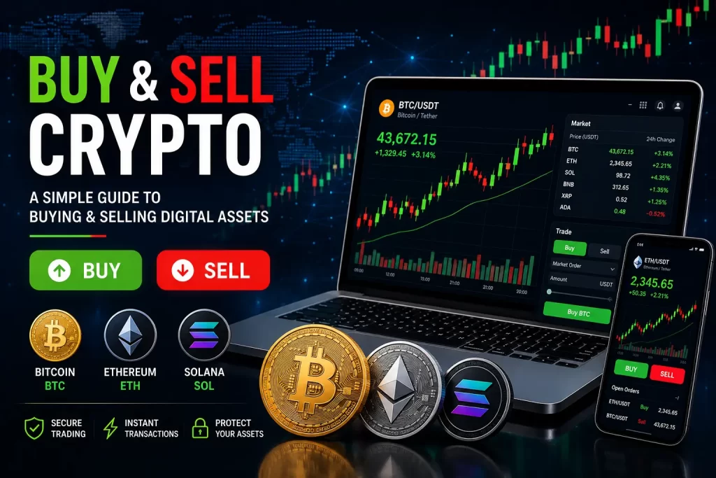 buy and sell crypto